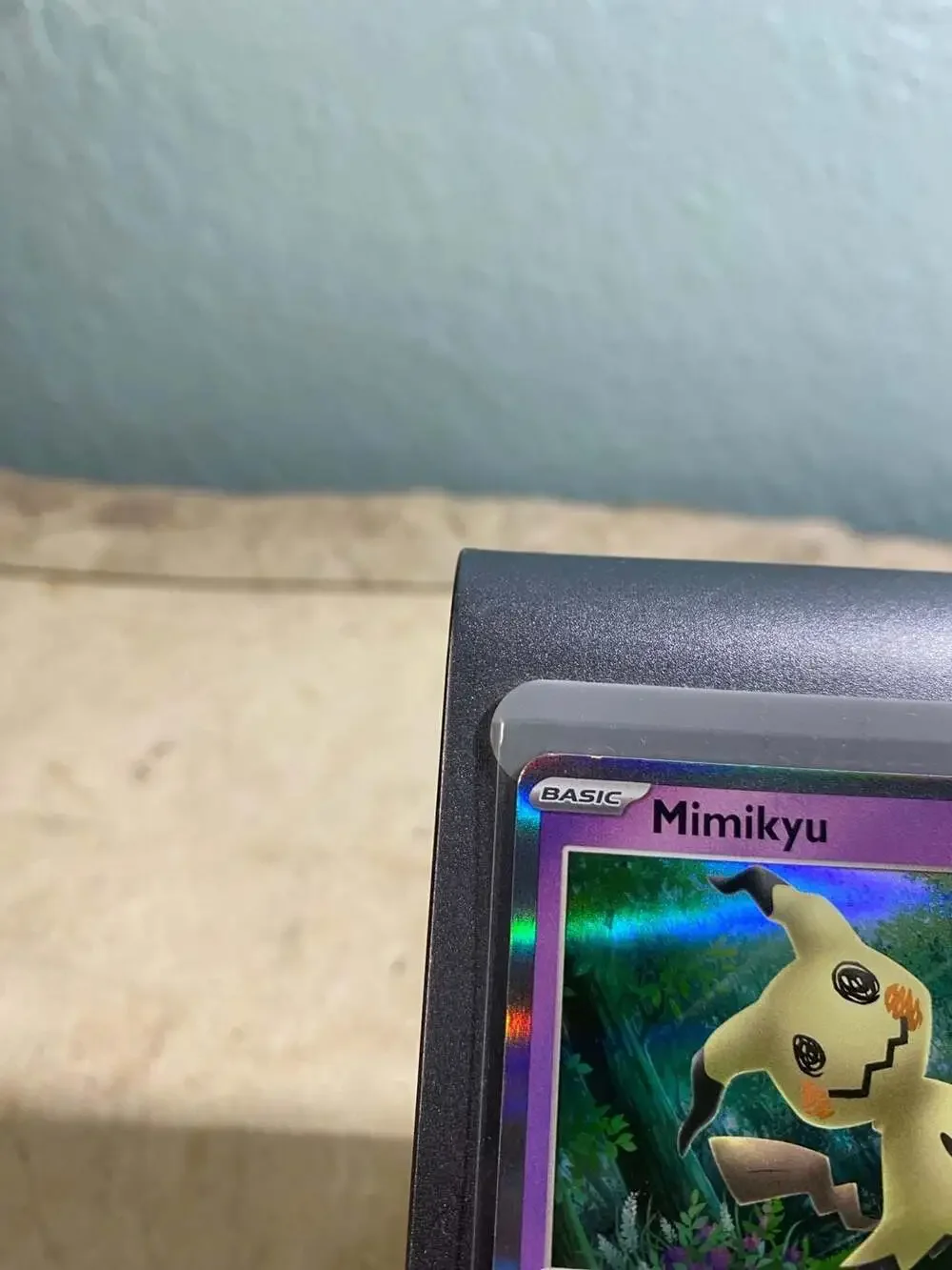 Mimikyu Holo Rare 037/091 Paldean Fates Pokémon Card